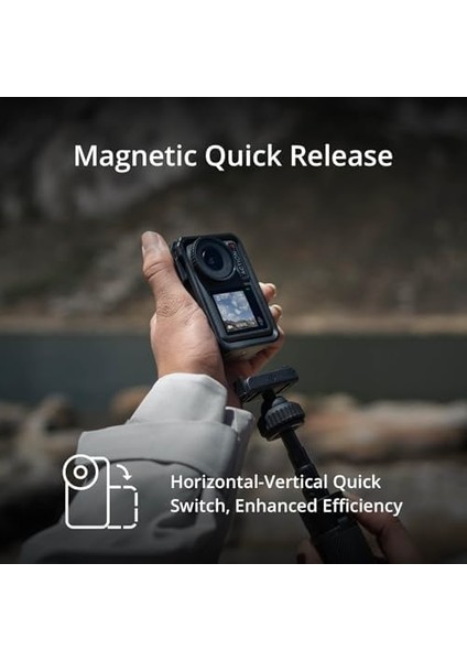 Djı Osmo Action 4 Standart Combo - 1/1,3 Inç Sensörlü 4K/120 Fps, Su Geçirmez Aksiyon Kamerası, Düşük Işıkta Görüntüleme, 10 Bit ve D-Log M Renk Performansı, 160 Dakika Uzun Ömürlü, Dış Mekan Kamerası fiyatları