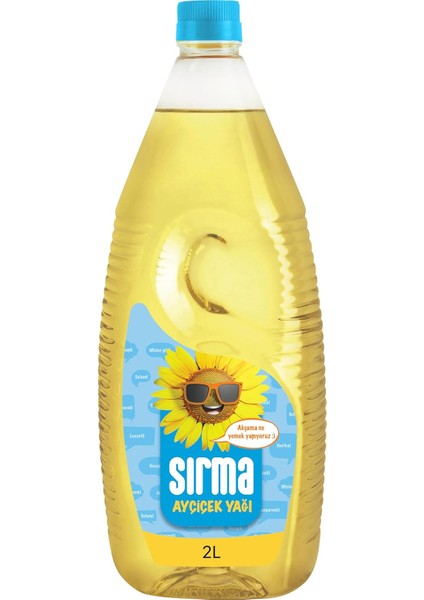 Sırma Ayçiçek Yağı, Pet, 2 Lt modelleri