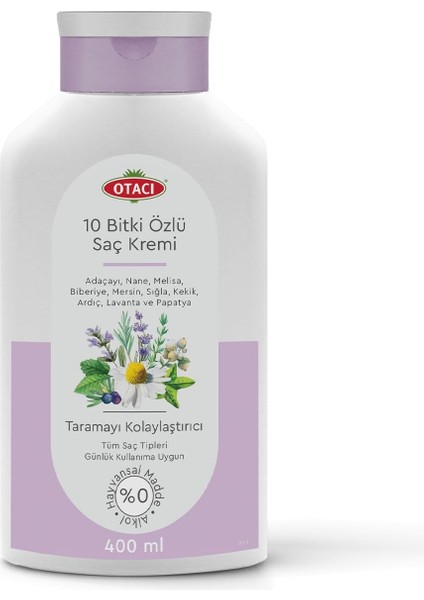 Otacı Bitki Özlü Saç Kremi Onarıcı