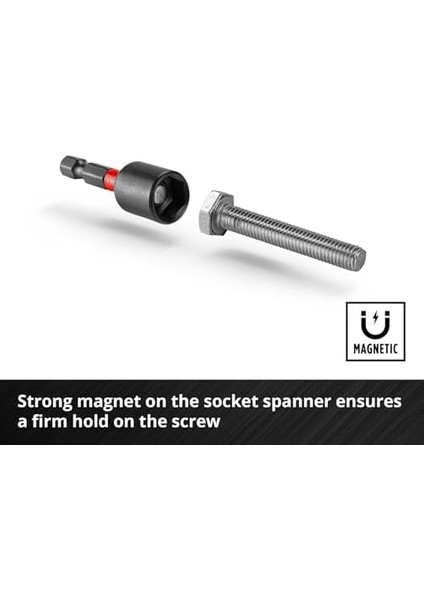 M- 38-Parça Darbeye Dayanıklı Uç Seti (25 mm Uçlar, 50 mm Uçlar, 90 mm Uçlar, Altıgen Lokmalar, 60 mm Uç Tutucu, Saklama Kutusu Dahil) - 49109250 fiyatları