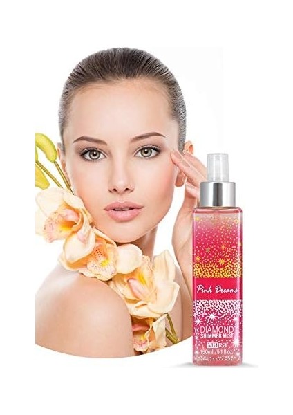 Mara Kozmetik Pink Dreams Diamond Shimmer Mist Vücut Spreyi 150 ml
