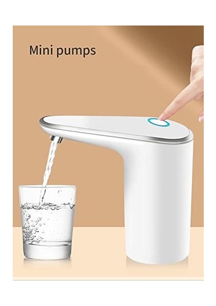 Şarjlı Damacana Su Pompası Yeni Nesil Otomatik Gümüş XHB-060 fiyatları