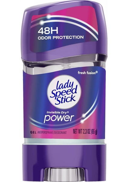 Lady Speed Stick 48HR Terlemeyi Önleyici Deodorant Jel Taze Füzyon 2,30 Oz fiyatları