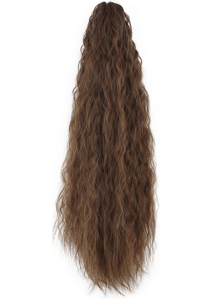 Tokalı Kabarık Dalgalı At Kuyruğu - Kumral modelleri