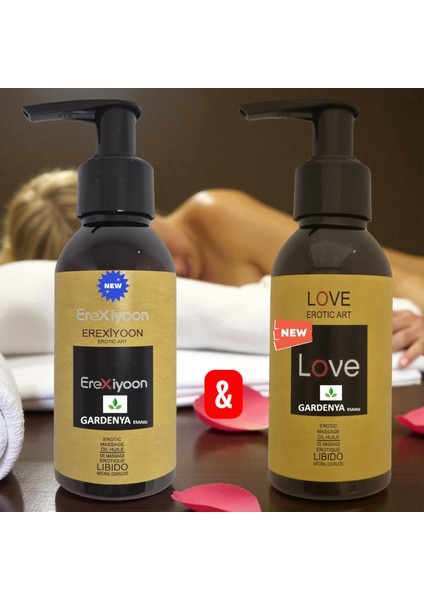 EREXİYOON-LOVE Libido Masaj Yaği - Masaj Yaği - Libido Masaj Gardenya Masaj Yağı 100 ml 2 Adet modelleri
