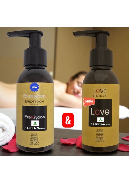 EREXİYOON-LOVE Libido Masaj Yaği - Masaj Yaği - Libido Masaj Gardenya Masaj Yağı 100 ml 2 Adet fırsatları