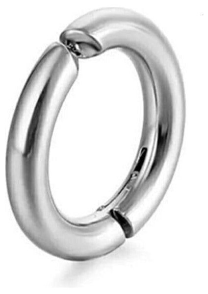 Deliksiz Sıkıştırmalı Çelik Erkek Fake Dudak Burun Kulak Kıkırdak Septum Halka Küpe Ear Cuff 1 Ad. fırsatları