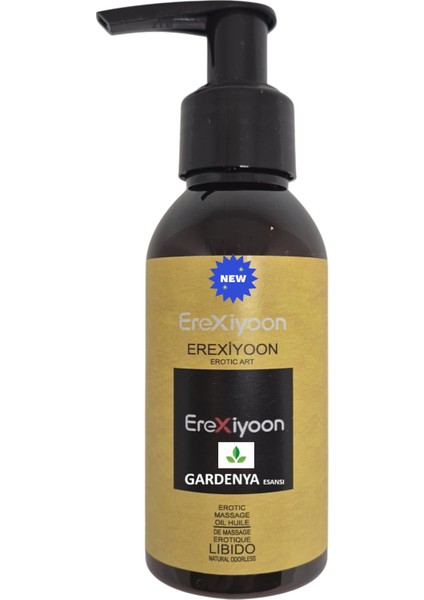 Errotik Masaj Yağı, Errotik Cinsel Masaj Yağı, Libido, Gardenya Esans Masaj Yağı 100ml