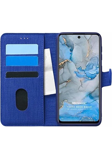 Mobile Gm 22 Pro Için Kılıf Fabric Book Lacivert [gm 22 Pro ile Uyumlu Kılıf - Lacivert] modelleri