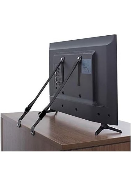 LED Tv Askısı Dolap Büfe Kitaplık Sabitleme Bebek Çoçuk Koruma Deprem Kemeri (1 Takım 2 Kemer) fiyatları
