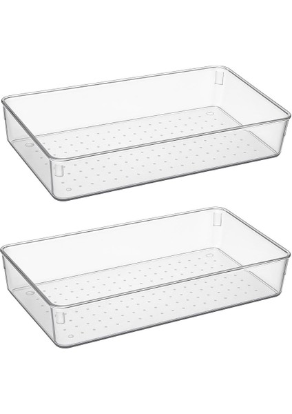 2'li Set Clear Organizer - Çok Amaçlı Düzenleyici