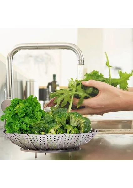 Buharda Pişirme Aparatı,buharda Haşlama,meyve Sebze Yıkama Süzgeci fiyatları