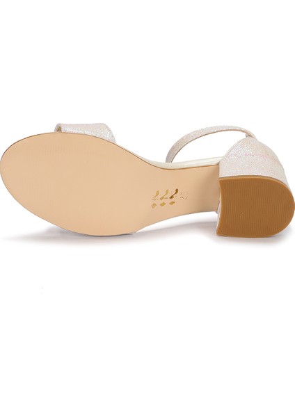 Alexa Günlük Kız Çocuk 4 cm Topuklu Sandalet Abiye Ayakkabı indirimleri