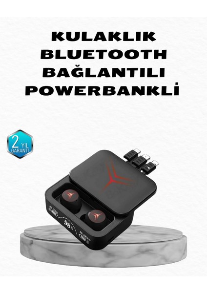 Powerbank Özellikli Bluetooth Kablosuz Kulaklık – Dokunmatik Kontrol, Uzun Pil Ömrü, Ergonomik Tasarım