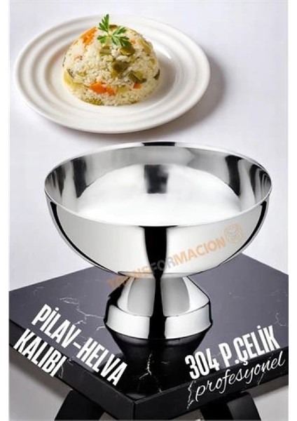 Modacar Pilav Kalıbı - Helva Kalıbı 304 Paslanmaz Çelik Profesyonel fiyatları