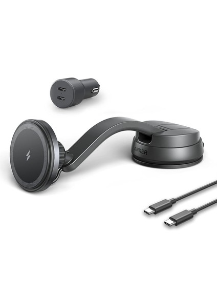 613 Maggo Manyetik Araç Şarj Cihazı - Uyumlu