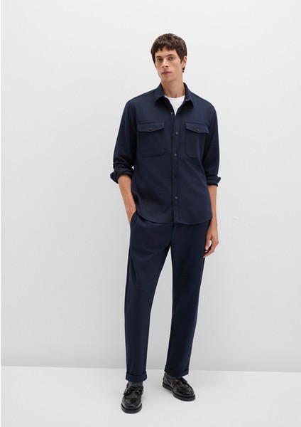 Mavi Black Lacivert Örme Pantolon 0010513-86415