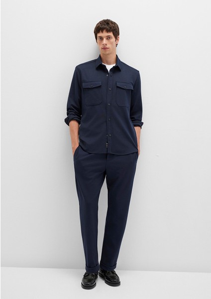 Mavi Black Lacivert Örme Pantolon 0010513-86415