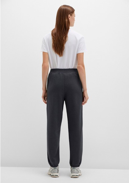 Mavi Logo Baskılı Antrasit Eşofman Altı 1010801-70087