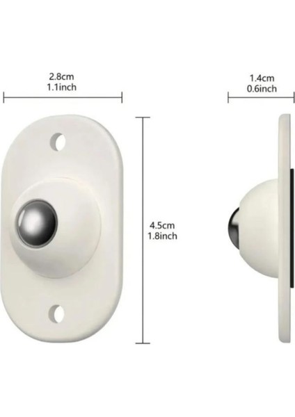 4'lü Eşya Kaydırma Taşıma Bilyesi -Mobilya - Pc - Beyaz Eşya fiyatları