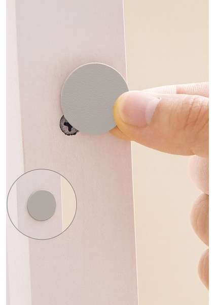 Yapışkanlı Yapıştırma Vida Tapası Tıpası Gri Vida Kapatıcı Kapağı (200 Adet) fiyatları