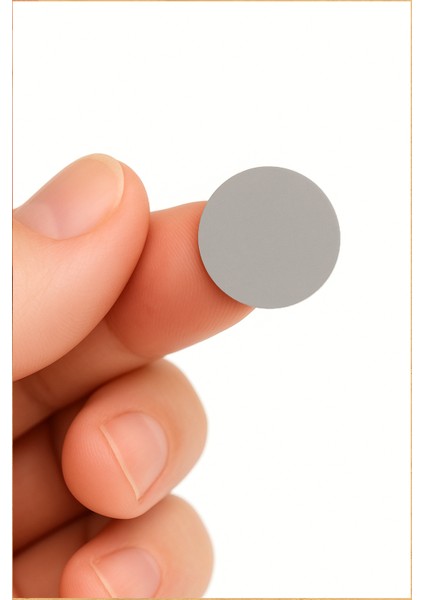 Yapışkanlı Yapıştırma Vida Tapası Tıpası Gri Vida Kapatıcı Kapağı (50 Adet) fırsatları