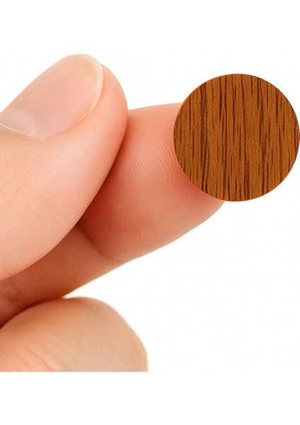 Yapışkanlı Yapıştırma Vida Tapası Tıpası Antik Çam Vida Kapatıcı Kapağı (200 Adet) fırsatları