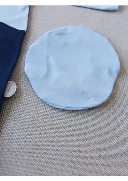 3-6 9-12 12-18 Ay Özel Kuvvetler Nakışlı Bere Şapkalı Kız Erkek Bebek Tulumu Lacivert fırsatları