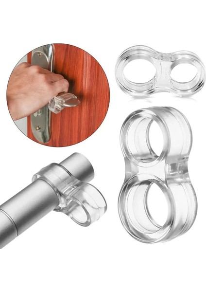 Silikon Kapı Kolu Stoper 4’lü Paket – Duvar Çatlağı ve Gürültüye Son fiyatları