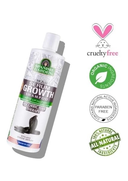 Spanish Garden Organik Saç Uzatma Şampuanı 450 ml