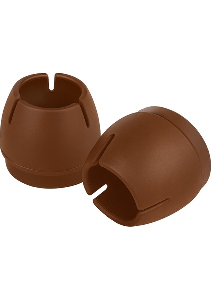 24 Ad 32 mm Kahverengi Silikon Masa Sandalye Pabuç Kaydırmaz Koltuk Zemin Koruyucu Çizdirmez Pabuç modelleri