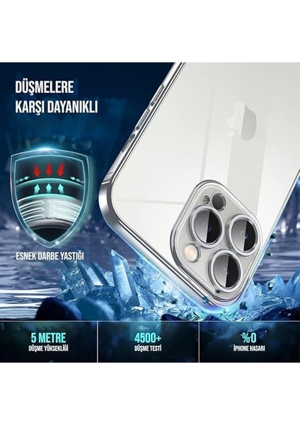 Iphone 11 Pro Max Kamera Korumalı Şeffaf Silikon Kılıf fiyatları
