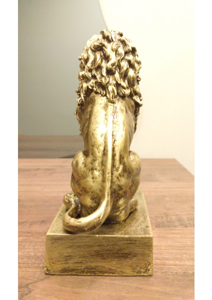 Tasarım Oturan Aslan Biblo Heykel Ev Dekor Dekoratif Hediyelik modelleri