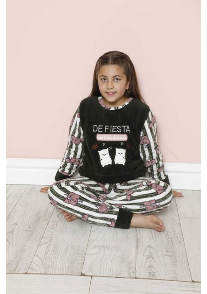 Modaserdem Akbeniz Welsoft Polar Çocuk Pijama Takımı 20243Y fiyatları