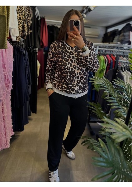 Kadın Uzun Kollu Lepoar Detay Modal Kumaş Ikili Takım fırsatları