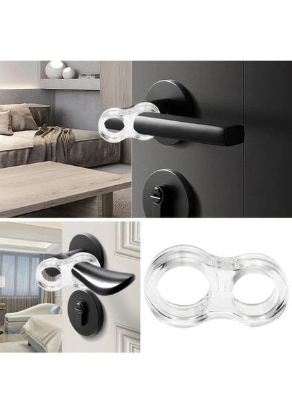 10 Adet Silikon Kapı Stoperi Tamponu Şeffaf Kapı Kolu Stopu Durdurucu Tutucu Sessiz Stop fırsatları