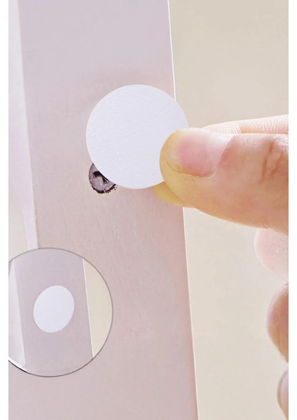 Yapışkanlı Yapıştırma Vida Tapası Tıpası Beyaz Vida Kapatıcı Kapağı (200 Adet) fiyatları