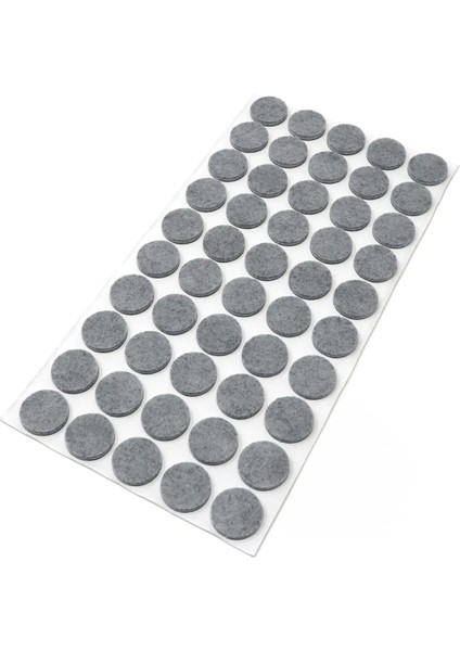 Yapışkanlı Mobilya Masa Sandalye Parke Zemin Ayak Koruyucu Kaydırmaz Keçesi 28 mm (56'lı Paket) modelleri
