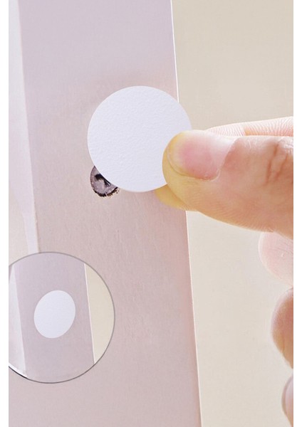 Yapışkanlı Yapıştırma Vida Tapası Tıpası Beyaz Vida Kapatıcı Kapağı (100 Adet) fırsatları