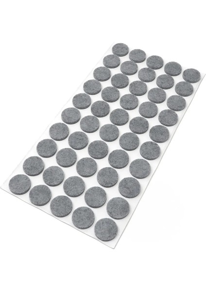 Yapışkanlı Sessiz Mobilya Masa Sandalye Parke Zemin Ayak Koruyucu Keçe Seti 28-30 mm (49'lu Paket) fırsatları