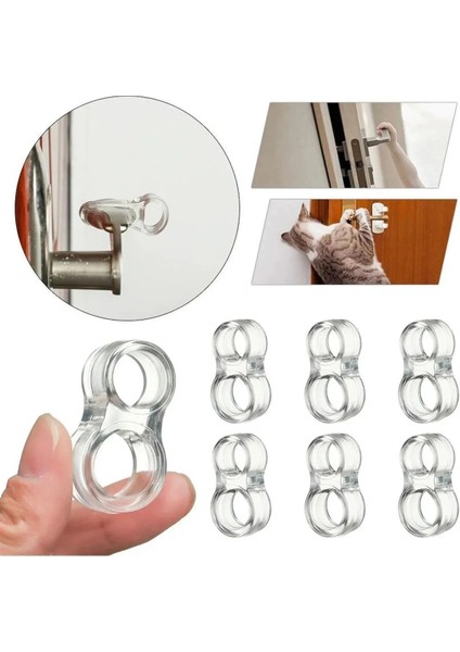 Silikon Kapı Kolu Stoper 4’lü Paket – Duvar Çatlağı ve Gürültüye Son indirimleri