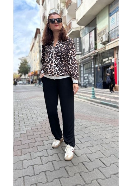 Kadın Uzun Kollu Lepoar Detay Modal Kumaş Ikili Takım indirimleri