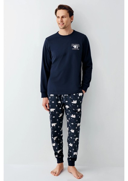 Rolypoly 3718-S Erkek Uzun Kol Pijama Takım fiyatları