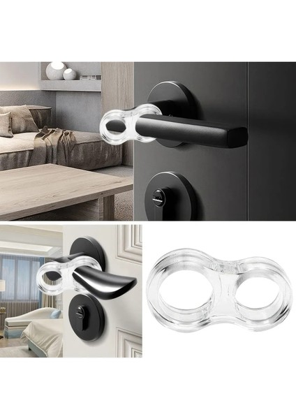 10 Adet Silikon Kapı Stoperi Tamponu Şeffaf Kapı Kolu Stopu Durdurucu Tutucu Sessiz Stop fırsatları