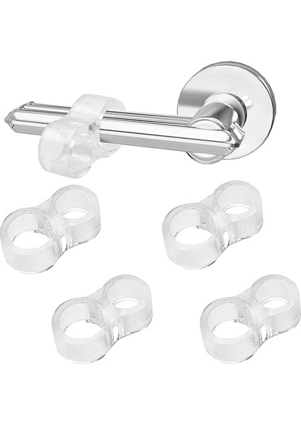 10 Adet Silikon Kapı Stoperi Tamponu Şeffaf Kapı Kolu Stopu Durdurucu Tutucu Sessiz Stop indirimleri