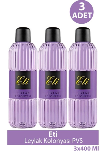 Eti Leylak Kolonyası Pvs 400 ml 3 Adet
