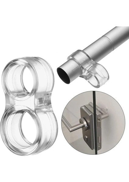 10 Adet Şeffaf Kapı Durdurucu Silikon Kapı Pencere Kolu Tutucu Kapı Kolu Tamponu fiyatları