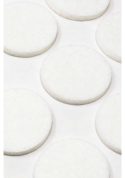 Sandalye Mobilya Ayak Pedi 28MM Kaydırmaz Keçe (56'lı) Yapışkanlı Parke Zemin Koruyucu - Beyaz fırsatları