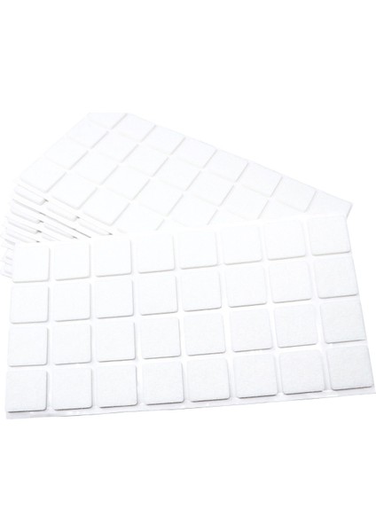 Sandalye Mobilya Ayak Pedi 20MM Kaydırmaz Keçe (50'li) Yapışkanlı Parke Zemin Koruyucu - Beyaz fiyatları