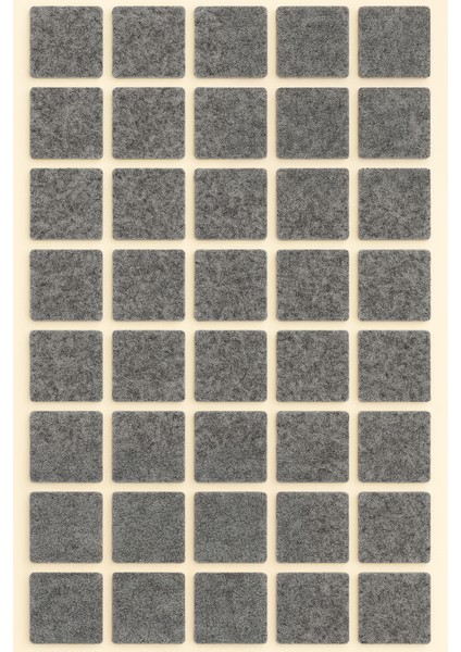 Yapışkanlı Sessiz Mobilya Masa Sandalye Parke Zemin Ayak Koruyucu Keçe Seti 20 mm (100'LÜ Paket) fiyatları